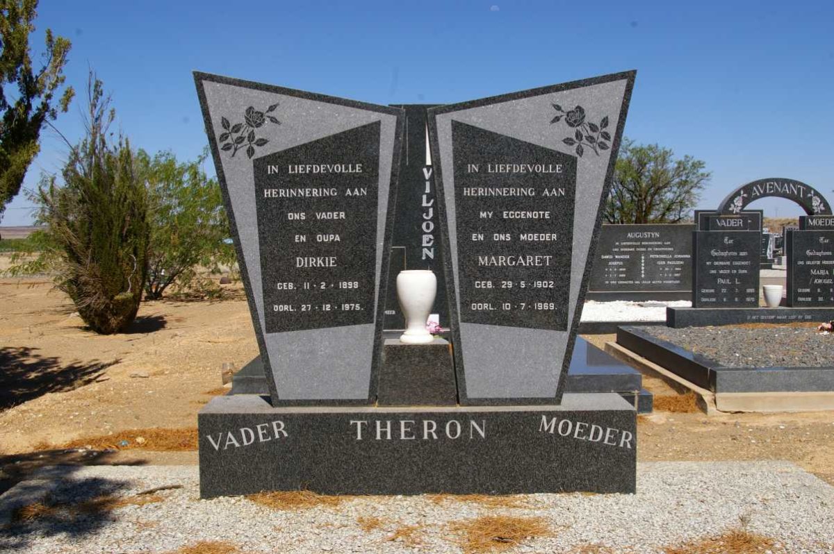 THERON Dirkie 1898-1975 & Margaret 1902-1969