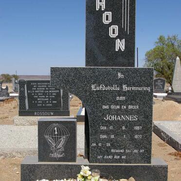 HOON Johannes 1957-1977