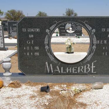MALHERBE G.F. 1906-1996 &amp; H.E.W. ZANDBERG 1914-2000