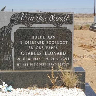 SANDT Charles Leonard, van der 1937-1983