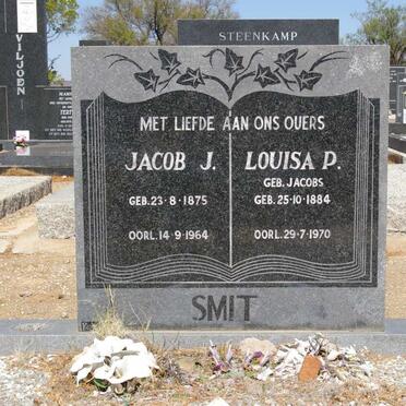 SMIT Jacob J. 1875-1964 &amp; Louisa P. JACOBS 1884-1970