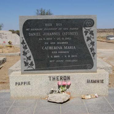 THERON Daniel Johannes 1893-1962 &amp; Catherina Maria NIEHAUS 1889-1970