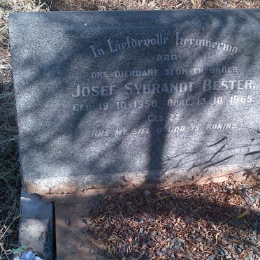 BESTER Josef Sybrandt 1950-1965
