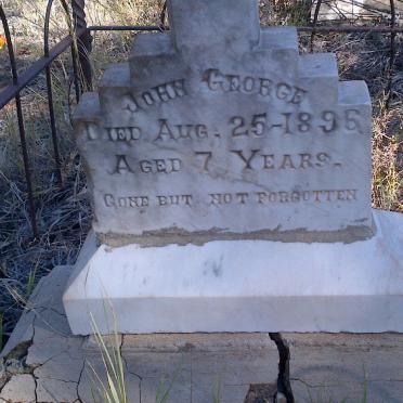 ? John George -1896