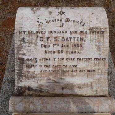BATTEN C.F.S. -1939