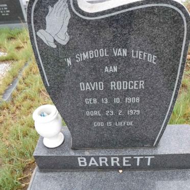 BARRETT David Rodger 1908-1979