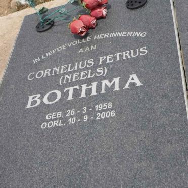 BOTHMA Cornelius Petrus 1958-2006