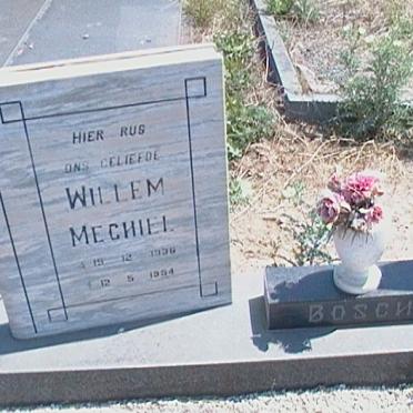 BOSCH Willem Mechiel 19??-1984
