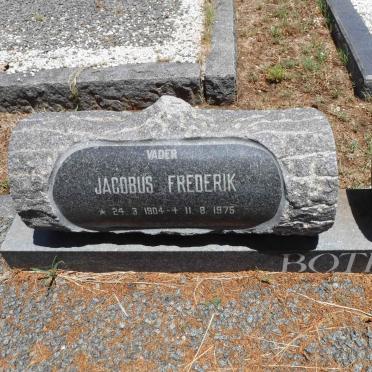 BOTHA Jacobus Frederik 1904-1975 &amp; Anna Catharina 1908-1975 