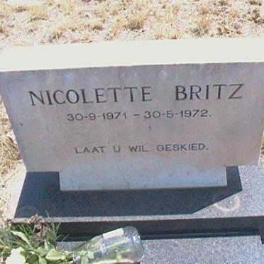 BRITZ Nicolette 1971-1972