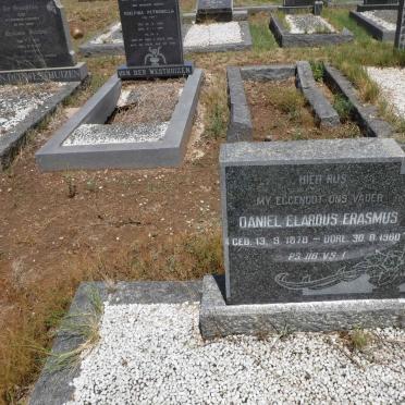 ERASMUS Daniel Elardus 1878-1960 &amp; Maria Elizabeth 1884-1969 