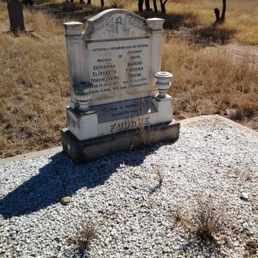 FOUCHE Barend Frederik 1858-1941 &amp; Catharina Elizabeth NEL 1877-1974