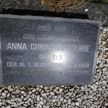 FOURIE Anna Christina nee ELS 1872-1959