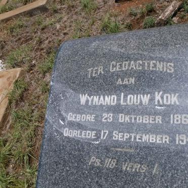 KOK Wynand Louw 1863-1947
