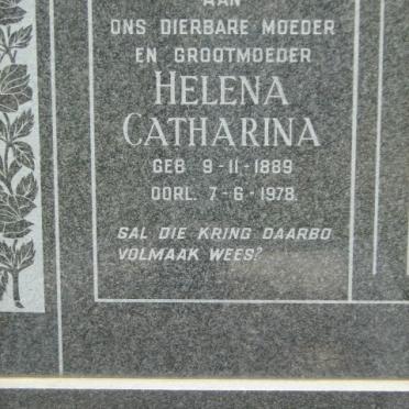 MEYER Helena Catharina 1889-1978