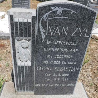 ZYL Georg Sebastian, van 1888-1967