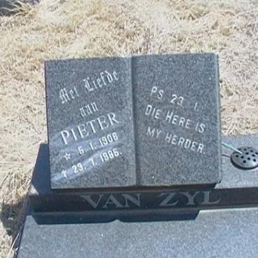 ZYL Pieter, van 190?-1985