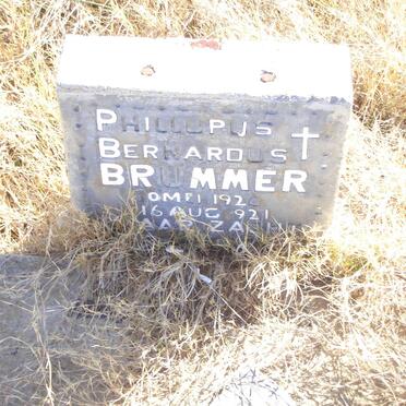 BRUMMER Phillipus Bernardus 1920-1921