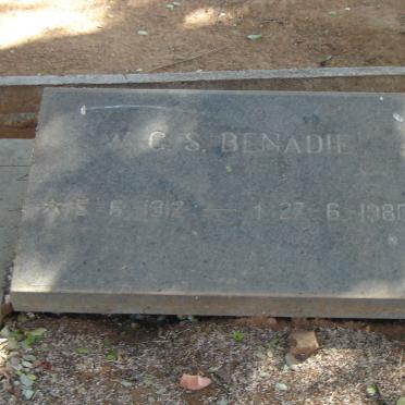 BENADIE W C S
