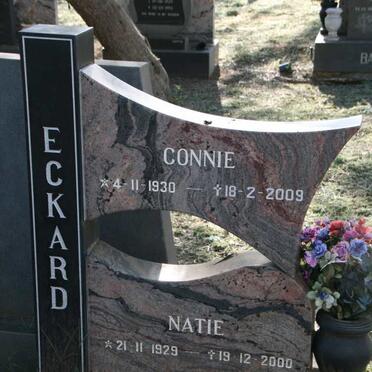 ECKARD Natie 1929-2000 & Connie 1930-2009