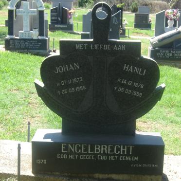 ENGELBRECHT Johan 1973-1998 &amp; Hanli 1976-1998