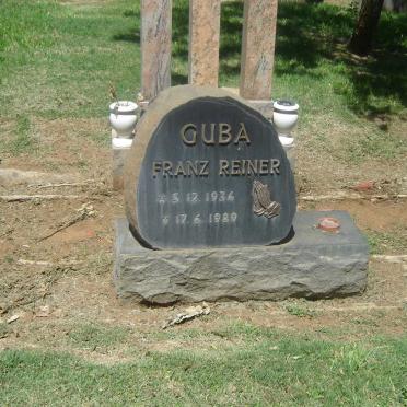 GUBA Franz Reiner 1936-1989