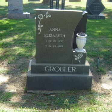 GROBLER Anna Elizabeth 1935-1988