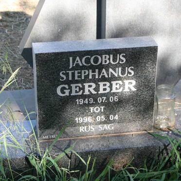 GERBER Jacobus Stephanus 1949-1996