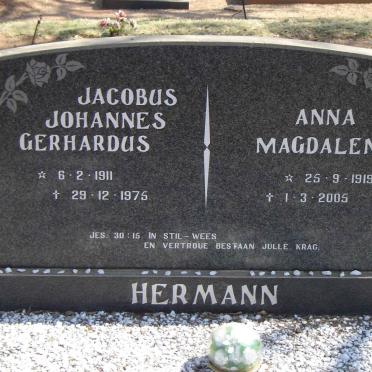HERMANN Jacobus Johannes Gerhardus.