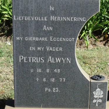 MINNAAR Petrus Alwyn 1948-1977