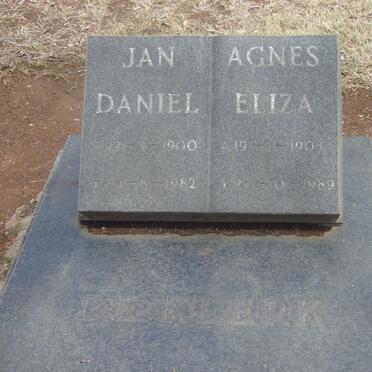 KLERK Jan Daniel, de 1900-1982 &amp; Agnes Eliza 1901-1989