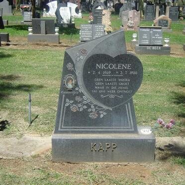 KAPP Nicolene 1969-1988