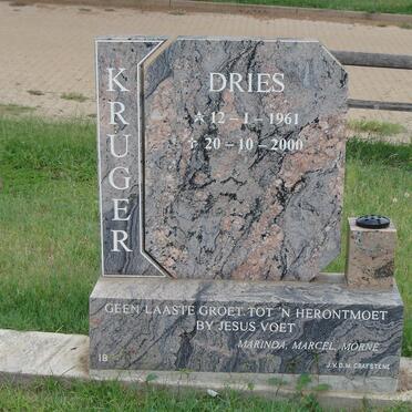 KRUGER Dries 1961-2000