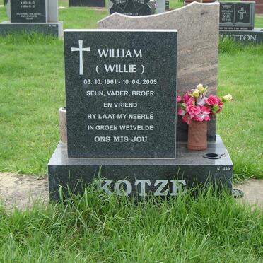KOTZE William 1961-2005