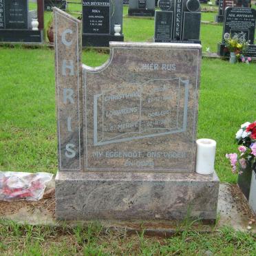 MERWE Christiaan Louwrens, v.d. ?-2006