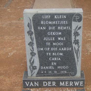 MERWE Carla en Daniel Hugo VAN DER