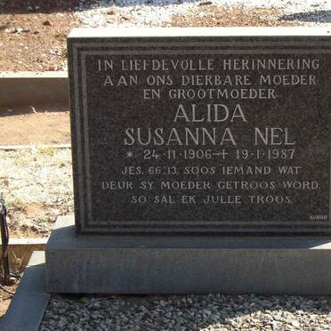 NEL Alida Susanna 1906-1987
