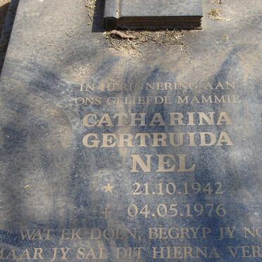 NEL Catharina Gertruida 1942-1976