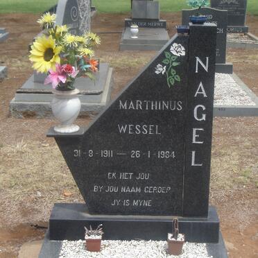 NAGEL Marthinus Wessel 1911-1984