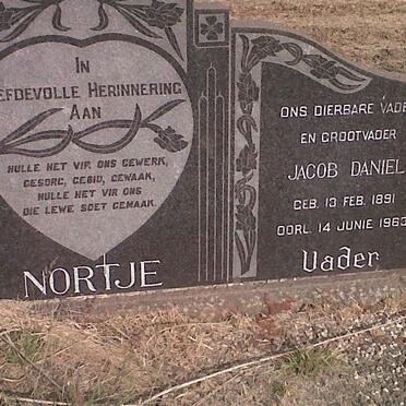 NORTJE Jacob Daniel 1891-1963 &amp; Maria Cecilia JANSE VAN RENSBURG 1885-1965