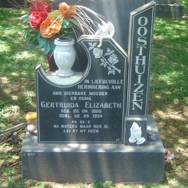 OOSTHUIZEN Gertruida Elizabeth 1926-1994