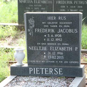 PIETERS :: PIETERSE surnames