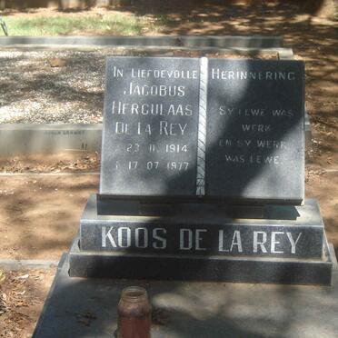 REY Jacobus Herculaas, de la 1914-1977