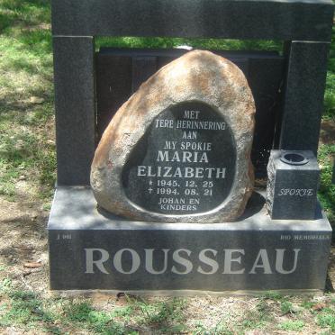 ROUSSEAU Maria Elizabeth 1945-1994