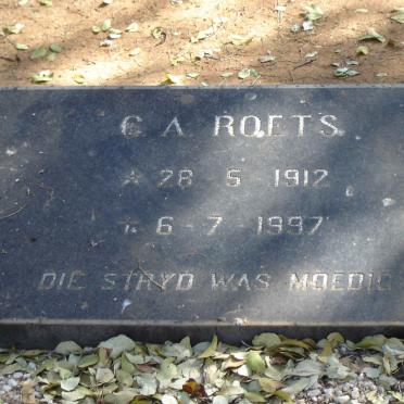 ROETS C A