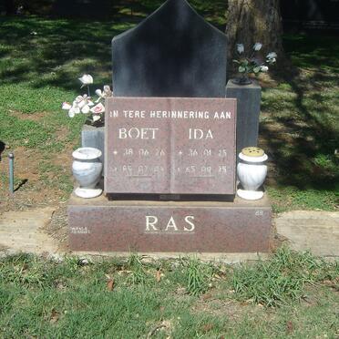 RAS Boet 1938-?? &amp; Ida 1936-1985