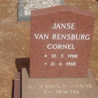 RENSBURG Cornel JANSE VAN