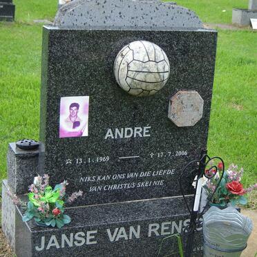 RENSBURG Andre, Janse van 1969-2006