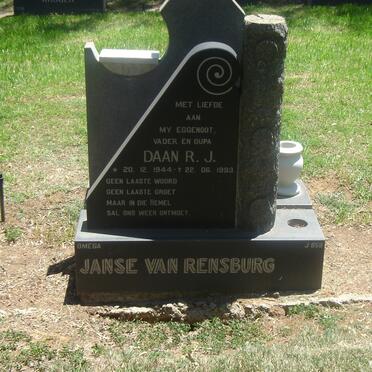 RENSBURG Daan R.J., Janse van 1944-4993