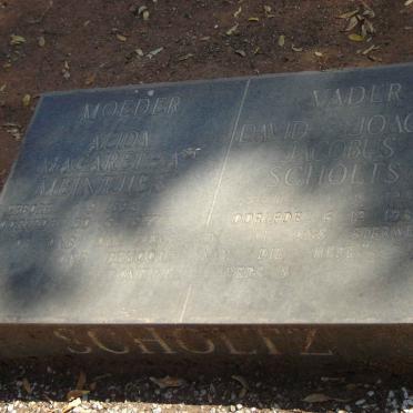 SCHOLTZ Alida Margaretha Meintjies